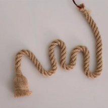 Single Heads Rope Pendant Lights Lamp Vintage Style Restaurant Bar Rope Light Attic Personality Industrial E27 Indoor Lightings