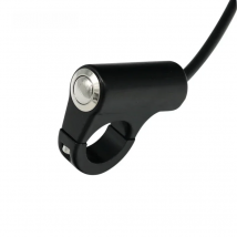7‘’8 Motorcycle Switches 22mm Handlebar Aluminium Alloy Switch With Self-Return Button Horn Turn Signal Control Buttons