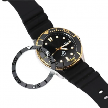 Black Matt Yacht design Ceramic Bezel Insert For Casi Duro Swordfish MDV106-1 MDV106B-2A Watch Scale Ring Insert Replacement MOD