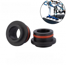 1 Pair Bicycle Front Fork Hub Adapters 5/9/12/15 x 100mm 15/20 x 110mm for ROCKBROS Car Roof-Top Carrier Bike Hub Accessories
