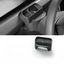 For New Tesla Model Y Juniper 2025 Model 3 Highland Steering Wheel Silicone Mobile Phone Holder Storage Box Sunglasses Stand