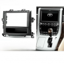 11-201 Car Radio DVD Installation Dash Mount Kit Stereo Fascia For TOYOTA Alphard/Vellfire 2008-2015 Double 2 Din Frame Kit