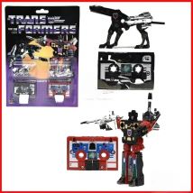 In stock Transformers toys US version G1 84-86 KO Ravage And Rumble Model Robot Collection Action Figure Toy Gift Hobby