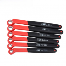 1000V High Voltage Insulator Insulated Offset Box End Wrench IEC60900 VDE Certification Insulation Ring Spanners Handle Tools