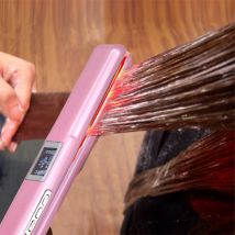 Piastra per capelli a infrarossi ad ultrasuoni RUCHA piastra per capelli fredda per la cura dei capelli per il trattamento dei capelli professionale recupera i danneggiati