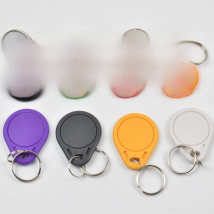 10Pcs/Lot EM4305 T5577 Copy Rewritable Writable ID Keyfobs RFID Tag Key Ring Card 125KHZ Proximity Token Access Duplicate