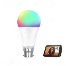 B22 Zigbee Smart Bulb Lamps  220V Led RGBCW Light Voice Control Timing Home Assistant APP Works With Alexa Google Home 2MQTT