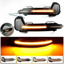 Dynamic Mirror for Volkswagen Tiguan MK2 II R 5N for VW light LED Blinker Turn Signal 2017 2018
