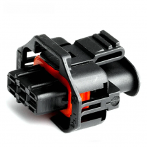 5/10/20/50 Sets 3 Pin 3.5mm Waterproof Auto Sensor Female Wiring Black Connector 1928403968 Diesel Injection Pump Use
