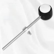 Drum Stomp Hammer Head Counterweight Frame Drums Felt and Metal Suitable for Percussion Instruments Accessories Black Surface