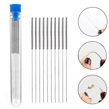 10Pcs Stainless Steel Nozzle Cleaning Needles 0.15mm 0.2mm 0.25mm 0.3mm 0.35mm 0.4mm Drill Bits 3D Printer Parts