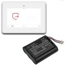 3.7V 7800mAh/10000mAh Alarm System Battery 300-11186 for Honeywell Home Pro A7, Pro A7 Plus, Pro A7 Plus C, Resideo PROA7C +TOOL