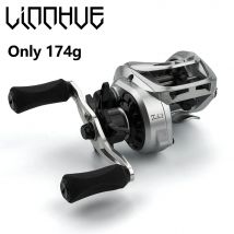 LINNHUE Angelrolle Ultraleicht 174g FC2000 Metall Spule Baitcastingrolle Max Drag 5KG Für Karpfen Meerwasser Reel angeln Zubehör