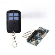 QIACHIP 433Mhz Wireless Remote Control switch Transmitter RF Learning Code Decoding Receiver Module 4CH RX480E gift antenna DIY