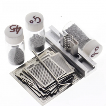 27pcs BGA Templates Sik tin Fixture Tin solder ball Soldering Tools BGA Reballing StationCombination tools Jig Kit
