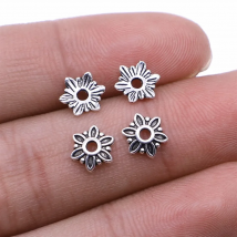 WYSIWYG 50pcs 7x7mm Bead Caps For Jewelry Making DIY Beads Caps Jewelry Accessories Jewelry Finding