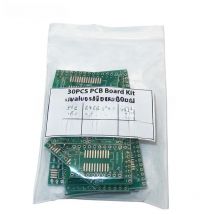 30PCS PCB Board Kit SOP24 SOP8 SOP14 SOP16 SOP20 SOP28 SMD Turn To DIP Adapter Converter Plate   SOP 8 14 16 20 24 28