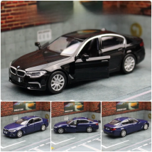 1/36 BMW M550i 5 Series Toy Car Model For Children RMZ City Diecast Alloy Metal Miniature Pull Back Collection Gift For Boys Kid