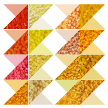 2.6mm Mini Beads 1000PCS Yellow Colors Pixel Art Fuse Beads for Kids Gift Hama Beads Diy Puzzles Iron Beads