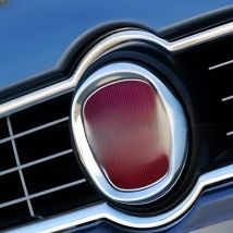 95mm 9cm 12cm Epoxy Refit Front Head Grill Hood Bonnet Emblem for Fiat 500X 500 DobloTipo Panda Ducato Fiorino Grande Punto