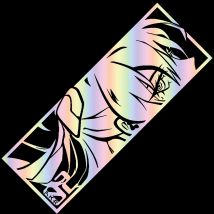Asuka 02 Adesivo per auto Anime Bella ragazza La decorazione della finestra Adesivi per computer portatili Ricambi auto Decalcomanie in vinile fustellate in PVC