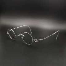 Handmade perfect circle diameter 30 32 34 3638 mm prescription myopia presbyopia reading glasses vintage small round frame