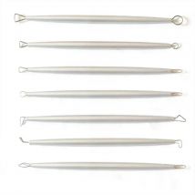 Polymer Clay Tools Pottery Ceramics Ribbon Sculpting Tools Set Pottery Clay Sculpture Caving Scraper Craft Modelling Tools