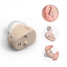Digital Hearing Aid Ear for Deafness ITE Mini Invisable Hearing Aids for Deaf/Elderly Moderate Medical to Severe Hearing Loss