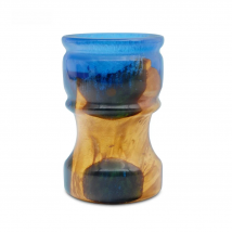 GDMG Handmade Men's Shaving Brush Handle Resin and Wood Beard Cleaning Tools for Father Wet Shaving Customized Size