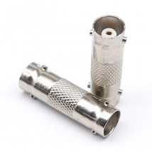 BNC-KK BNC double-pass head Q9 straight-through female head video surveillance butt connector BNC female to BNC female connector