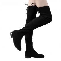 Low Heels Over The Knee Boots Women Thigh High Boots Ladies Autumn Winter Long Boots Shoes Cuissardes Sexy Talons Hauts Hautes