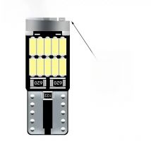 100Pcs T10 W5W 194 501 Led Canbus No Error Car Interior Light T10 26SMD 4014 Chip White Instrument Clearance Lights Bulb Lamp