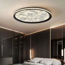 Cloud mist ceiling light 2024 new simple modern high-end artistic feeling bedroom study children's LED ceiling light