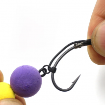 10PCS Carp Fishing Accessories Hook Sleeves Ready D-rig Line Aligner Hair Rigs Zig Rig  Terminal Tackle Connect Pop Up Boilies