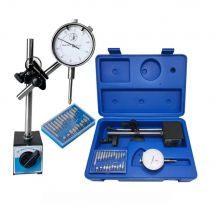 Dial Indicator Magnetic Base Point Precision Inspection Dial Test Indicator Long Arm 0-10mm Professional Gauge