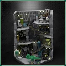 Movie Scense BatCave Moc Building Blocks Batmobile Collection Bricks Technology Model DIY Assembly Toys Sets Xmas Gifts