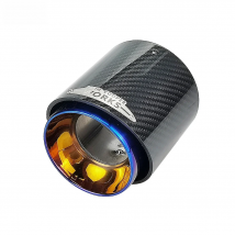 Car Upgrade Accessories Carbon Fiber Muffler Exhaust Tip Fit for Mini Cooper JCW R55 R56 R57 R58 R59 R60 R61 F54 F55 F56 F57 F60