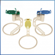 Dental X-Ray Sensor Positioner Holder Dental Lab Digital X-Ray Film Locator Dentist Portable Plastic Positioning Tool 3Pcs/Set