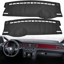 For VW Volkswagen Caddy 2015-2021 2016 2017 2019 Car-styling Suede Leather Dashmat Dashboard Cover Pad Dash Mat Auto Accessories