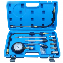 Professional AUTO TOOLS Petrol Gasoline Engine Cylinder Compression Gauge Tester Kit Cylinder Tester With M10 M12 M14 M16 M18