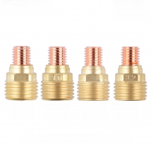 5/10Pcs 1.0/1.6/2.4/3.2mm TIG Gas Lens Collet Body 45V42 45V43 45V44 45V45 For TIG WP9 20 25 Welding Torch Accessories