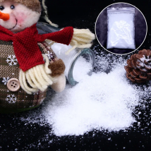 10/20/50/100g Simulated Artificial Snow PE Dry Snow Landscaping False Snow Christmas Tree Decoration Wedding Window Activities