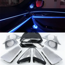 Audio Upgrade Kit for BMW G30 5 Series Midrange Tweeter Subwoofer HiFi Music Stereo Horn LED Illuminate Speaker Cover Trim Refit