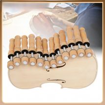20pcs violin clamp violin Wooden splint Body Assembly Clip Cello simple root Clamps Bass simple root Violin making Repair Tool