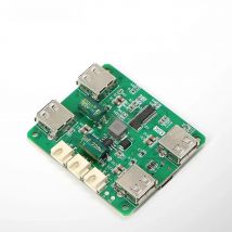 DC5V 5A USB HUB Splitter Hub Expansion Board 4-port USB 2.0 Gen1 for Raspberry Pi
