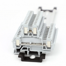 10Pcs MBKKB-2.5 Screw Double Level Din Rail Terminal Block, 2.5 mm² Wire Connector, Universal Feed-Through Plug 2 Layer MBKKB2.5