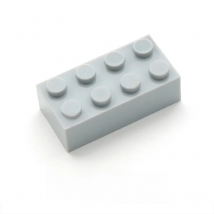 300pcs 2x4 Dot DIY Building Blocks Thick Figures Bricks Educational Creative Size Compatible With 3001 Plastic Toys for Children