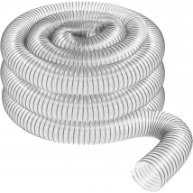 2''-4‘’ OD 50-100mm Clear PVC Dust Collection Hose For Use with Dust Collectors with Ports. Ideal for Shop Vacuums