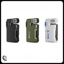 WUBEN G5 Rechargeable EDC Flashlight, 400 Lumens Dual Light Sources Mini Flashlight with RGB Light, Portable Pocket Flashlights
