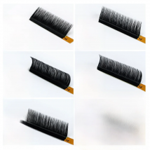 GLAMLASH L+/LC/LD/LU(M)/N Curl 7~15mm MIX 16rows/Case Mink Eyelash Extension Individual Lashes Soft False Eyelashes